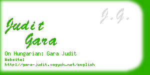 judit gara business card